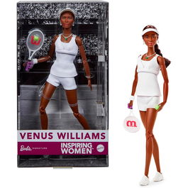 Barbie Muñeca Inspiring Women Venus Williams HRM49 Mattel