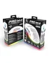 Spirit of Gamer PRO-M4 ARTIC Ratón de Juego Óptico para Mano Derecha, Blanco, 12800 DPI, 6 Botones, USB Tipo A, Cable 1.75m