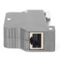 Digitus DN-95421 Protector de Sobretensión PoE RJ45 Montaje en Riel DIN Gris IP40 Zinc 115g