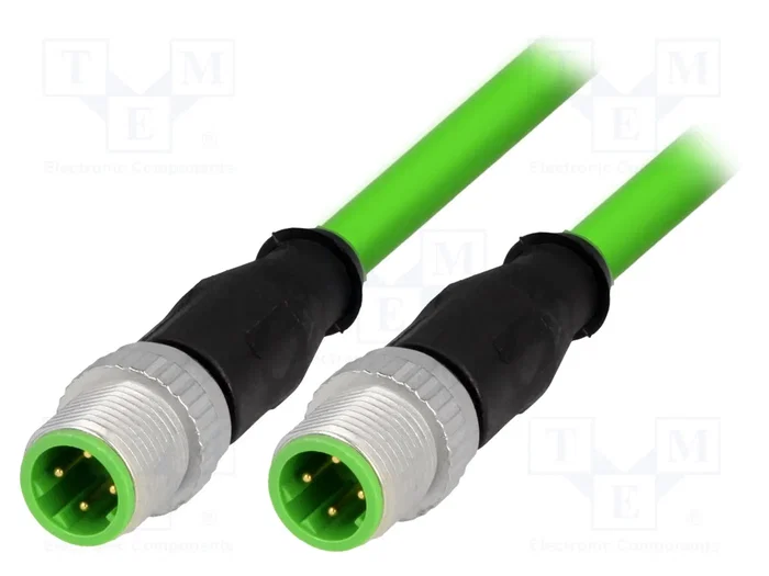 HARTING Cable para Sensores M12 Macho/Macho 4 Pines 0,5m HARTING Cable para Sensores M12 Macho/Macho 4 Pines 0,5m