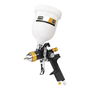 Koma Tools Pistola de Pintura de Gravedad HVLP Depósito 600 ml Boquilla ø1,4 mm