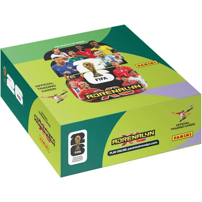 Panini FIFA World Cup 26 TCG - Caja de 24 Sobres, 192 Cartas Coleccionables - PAN8051708029352 Panini FIFA World Cup 26 TCG - Caja de 24 Sobres, 192 Cartas Coleccionables - PAN8051708029352