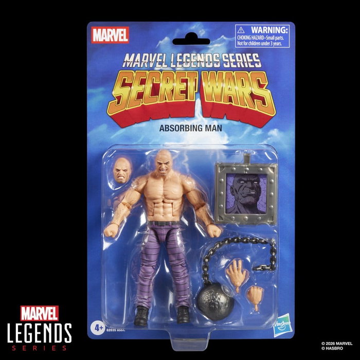 Hasbro Marvel Legends Absorbing Man Secret Wars 15 cm Hasbro Marvel Legends Absorbing Man Secret Wars 15 cm