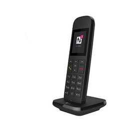 Telekom Speedphone 12 Teléfono IP Inalámbrico DECT Negro - 2" Pantalla TFT, 50/300 m Alcance, 100 Entradas, con Base