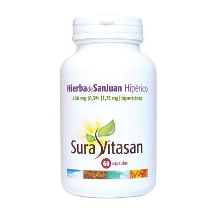 SURA VITASAN Hierba de San Juan 450 mg 60 cápsulas