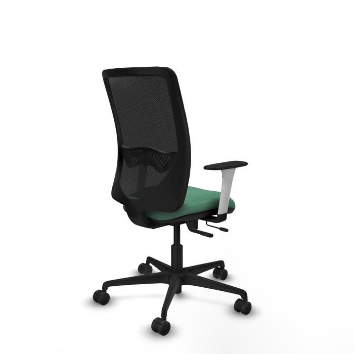 PIQUERAS Y CRESPO Silla de oficina Zulema Verde esmeralda y Negro