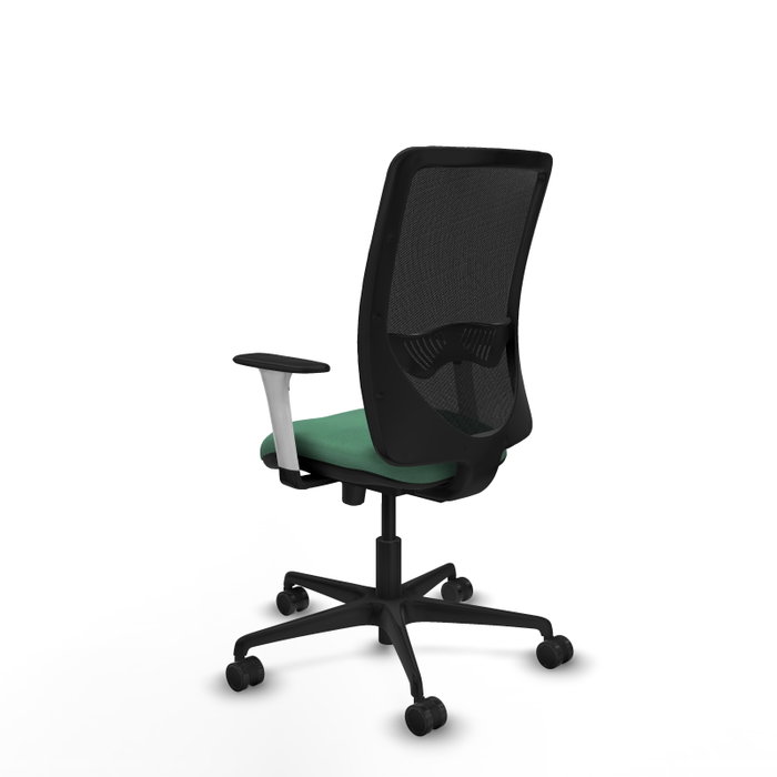 PIQUERAS Y CRESPO Silla de oficina Zulema Verde esmeralda y Negro