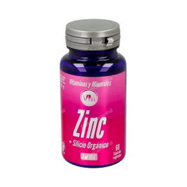 Ynsadiet Zinc + Silicio | Suplemento Alimenticio 60 Cápsulas | Contribuye al mantenimiento óseo
