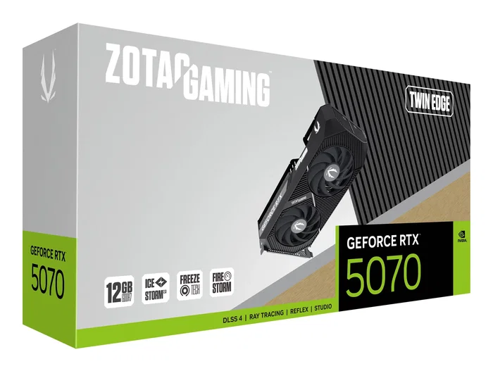 Zotac GAMING GeForce RTX 5070 Twin Edge 12 GB GDDR7