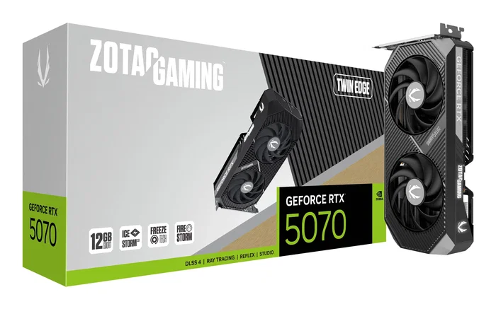 Zotac GAMING GeForce RTX 5070 Twin Edge 12 GB GDDR7