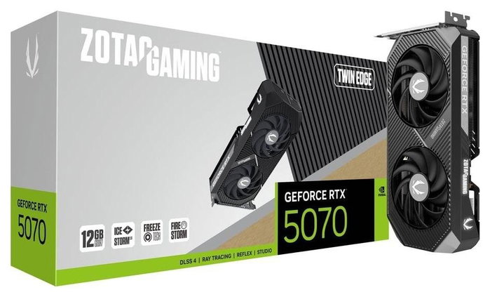 Zotac GAMING GeForce RTX 5070 Twin Edge 12 GB GDDR7