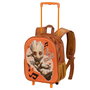 Marvel I am Groot Mochila Infantil 3D con Ruedas Pequeña Soundtrack Multicolor 7L 30cm