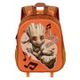 Marvel I am Groot Mochila Infantil 3D con Ruedas Pequeña Soundtrack Multicolor 7L 30cm