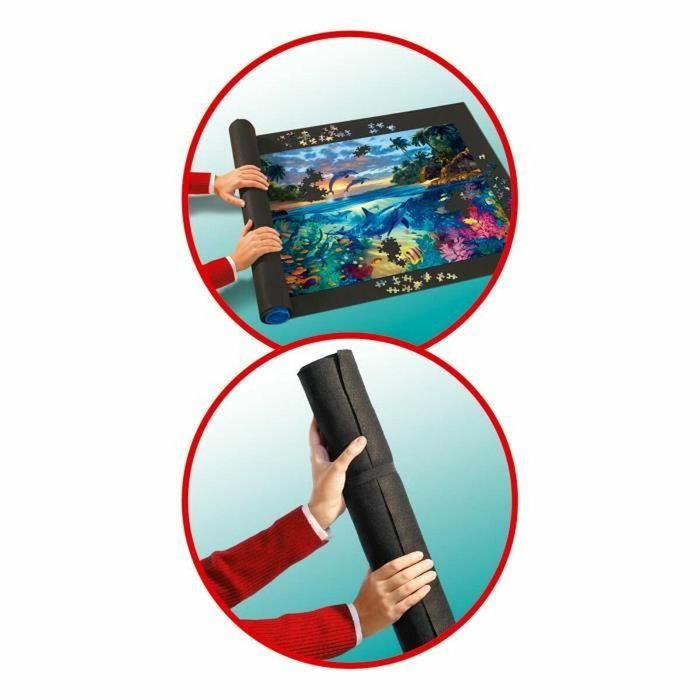 Ravensburger Roll your Puzzle! Tapete de almacenamiento Negro Ravensburger Roll your Puzzle! Tapete de almacenamiento Negro