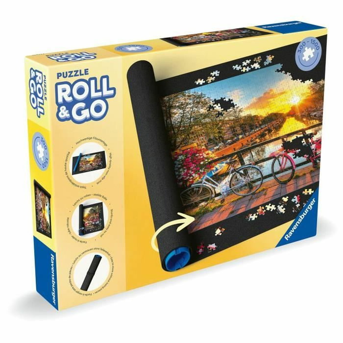 Ravensburger Roll your Puzzle! Tapete de almacenamiento Negro Ravensburger Roll your Puzzle! Tapete de almacenamiento Negro