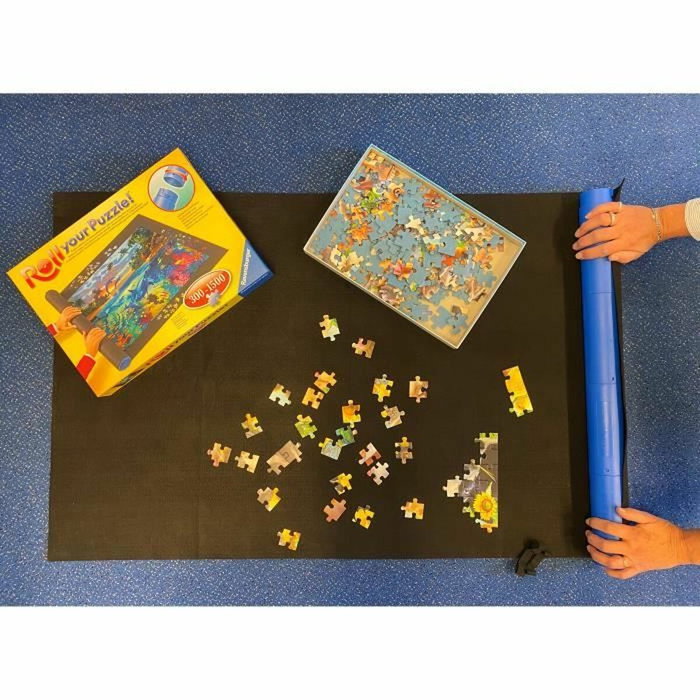 Ravensburger Roll your Puzzle! Tapete de almacenamiento Negro Ravensburger Roll your Puzzle! Tapete de almacenamiento Negro