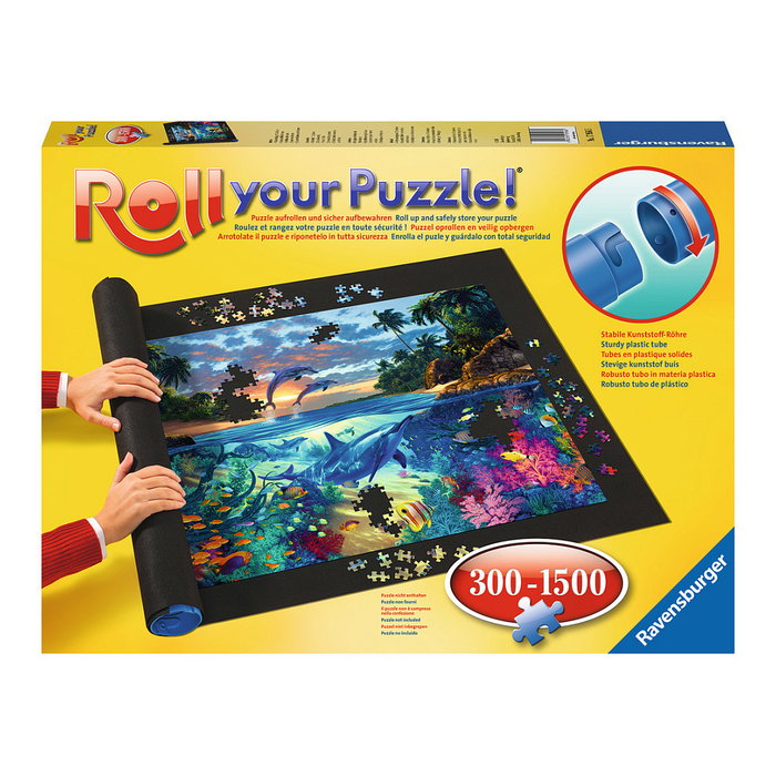 Ravensburger Roll your Puzzle! Tapete de almacenamiento Negro Ravensburger Roll your Puzzle! Tapete de almacenamiento Negro
