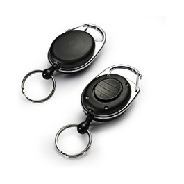 Durable 819801 Llavero con lámpara LED y cordón extensible