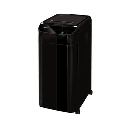 Fellowes AutoMax 350C Destructora de Papel Automática Corte en Partículas P-4 - Auto Alimentación 350 Hojas - Manual 12 Hojas - Silenciosa 60 dB - 68 L
