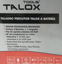 TALOX Taladro Profesional con 2 Baterías Li-Ion 20V, Maletín y Accesorios