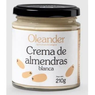 OLEANDER Crema De Almendra Blanca Repelada 210Gr Bio Vegan, Alimento Ecológico OLEANDER Crema De Almendra Blanca Repelada 210Gr Bio Vegan, Alimento Ecológico