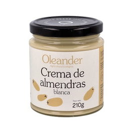 OLEANDER Crema De Almendra Blanca Repelada Bio Vegan 210Gr