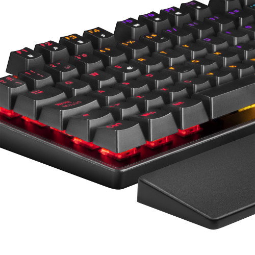 Mars Gaming MKXTKL teclado USB QWERTY Portugués Negro