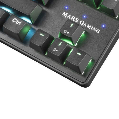 Mars Gaming MKXTKL teclado USB QWERTY Portugués Negro