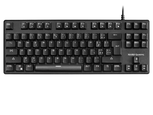 Mars Gaming MKXTKL teclado USB QWERTY Portugués Negro