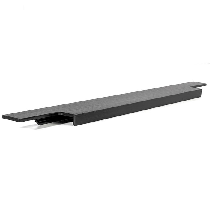 Viefe Tirador Embutir Linear Negro Cepillado Largo 347