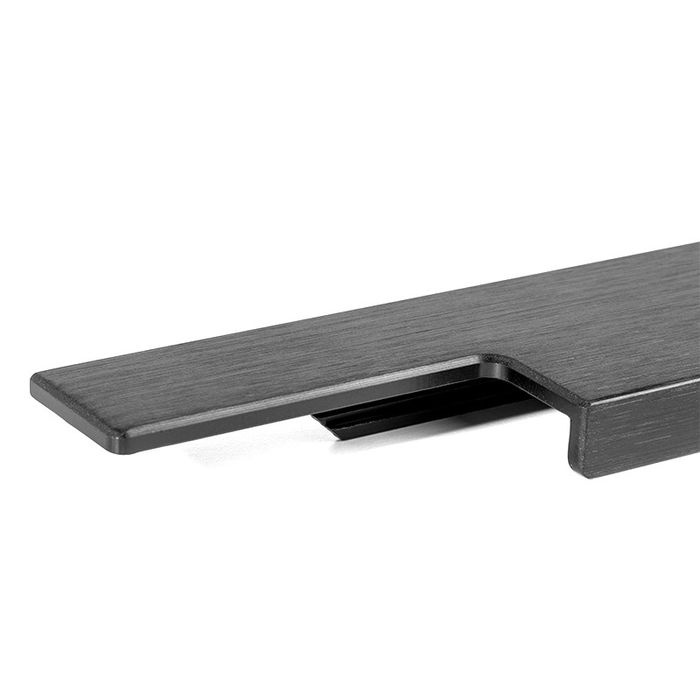 Viefe Tirador Embutir Linear Negro Cepillado Largo 347