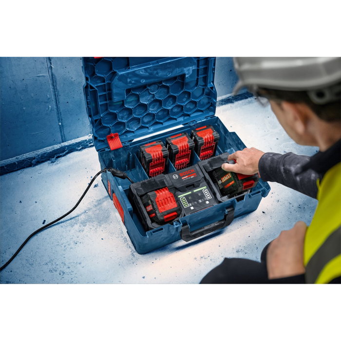 Bosch Starter-Set con 2x EXBA18V-55, 2x EXBA18V-80 y Cargador EXAL18V2-320 Bosch Starter-Set con 2x EXBA18V-55, 2x EXBA18V-80 y Cargador EXAL18V2-320