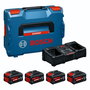 Bosch Starter-Set con 2x EXBA18V-55, 2x EXBA18V-80 y Cargador EXAL18V2-320