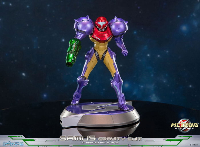Metroid Prime Estatua PVC Samus Gravity Suit Standard Edition 25 cm