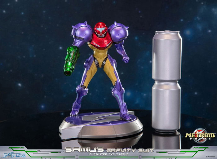 Metroid Prime Estatua PVC Samus Gravity Suit Standard Edition 25 cm