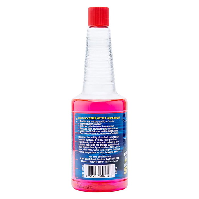 Red Line Aditivo Enfriamiento Waterwetter REDL80204 - 340 gr - Mejora transferencia de calor