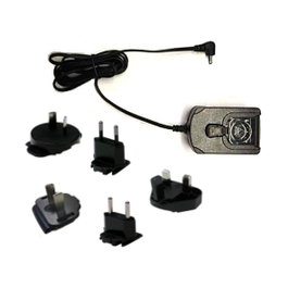 Zebra Fuente de alimentación DC 5V 850mA con enchufes negro PWR-WUA5V4W04C