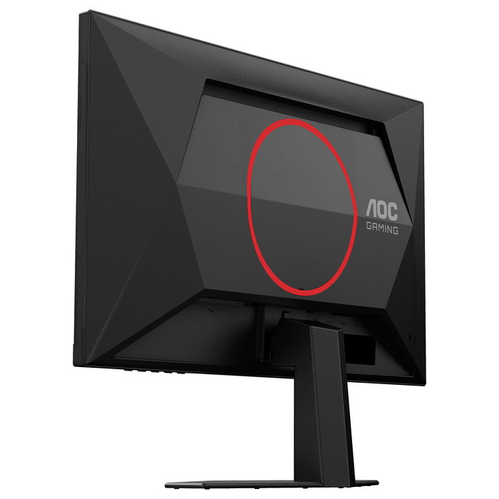 AOC 25G4SRE Monitor Gaming 24.5" Full HD Fast IPS 310 Hz, 1 ms, G-Sync Compatible, DisplayHDR 400, 2x HDMI 2.0, DisplayPort 1.4, Negro/Rojo