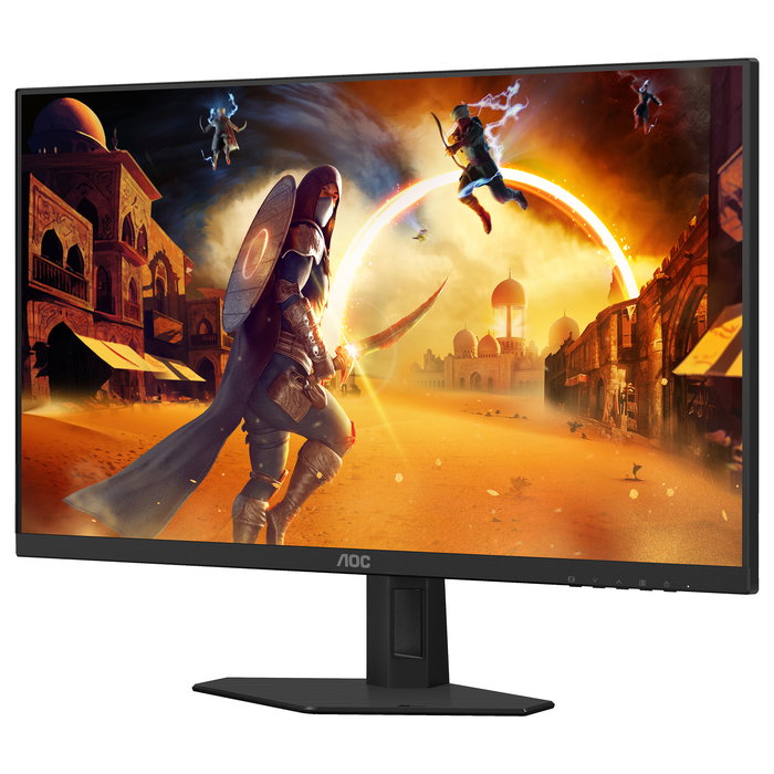 AOC 25G4SRE Monitor Gaming 24.5" Full HD Fast IPS 310 Hz, 1 ms, G-Sync Compatible, DisplayHDR 400, 2x HDMI 2.0, DisplayPort 1.4, Negro/Rojo