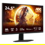 AOC 25G4SRE Monitor Gaming 24.5" Full HD Fast IPS 310 Hz, 1 ms, G-Sync Compatible, DisplayHDR 400, 2x HDMI 2.0, DisplayPort 1.4, Negro/Rojo