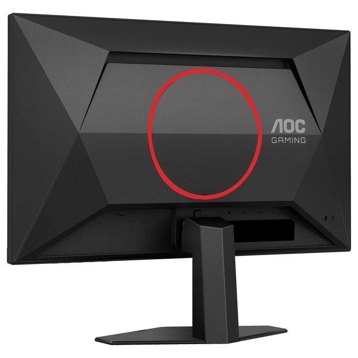 AOC 25G4SRE Monitor Gaming 24.5" Full HD Fast IPS 310 Hz, 1 ms, G-Sync Compatible, DisplayHDR 400, 2x HDMI 2.0, DisplayPort 1.4, Negro/Rojo