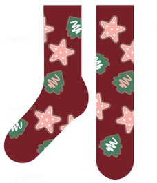 DKD Home Decor Calcetines de Algodón y Poliéster Talla 36-40 Surtido