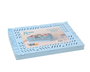 KioKids Caja de Almacenaje Plegable Azul 30x20x12 Organizador de Polipropileno