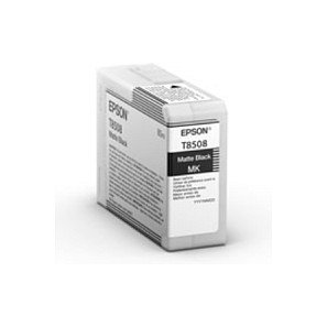 Epson Cartucho de tinta UltraChrome HD Negro mate T85080N 80 ml Epson Cartucho de tinta UltraChrome HD Negro mate T85080N 80 ml