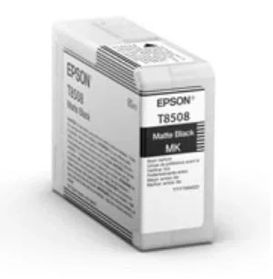 Epson Cartucho de tinta UltraChrome HD Negro mate T85080N 80 ml Epson Cartucho de tinta UltraChrome HD Negro mate T85080N 80 ml