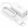 Aisens Cargador Sobremesa GaN 100W 3xUSB-C y 1xUSB-A Blanco