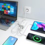 Aisens Cargador Sobremesa GaN 100W 3xUSB-C y 1xUSB-A Blanco