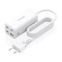 Aisens Cargador Sobremesa GaN 100W 3xUSB-C y 1xUSB-A Blanco