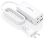 Aisens Cargador Sobremesa GaN 100W 3xUSB-C y 1xUSB-A Blanco