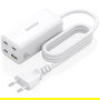 Aisens ASCH-100W4P053-W Cargador Sobremesa GaN 100W 3xUSB-C PD3.0 QC4.0 QC5.0 1xUSB-A QC3.0 Blanco
